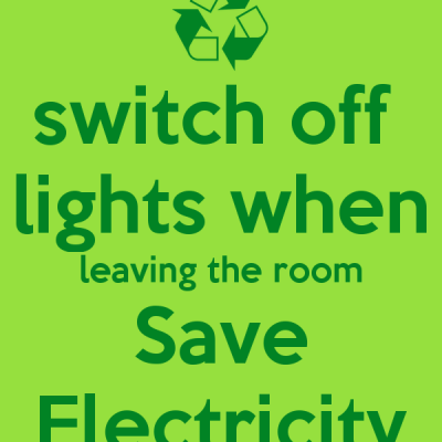 Some Tips On How To Save Electricity