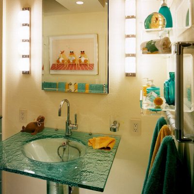 Various Ideas for an Eclectic Bathroom Design by oxfordbathrooms.com.au